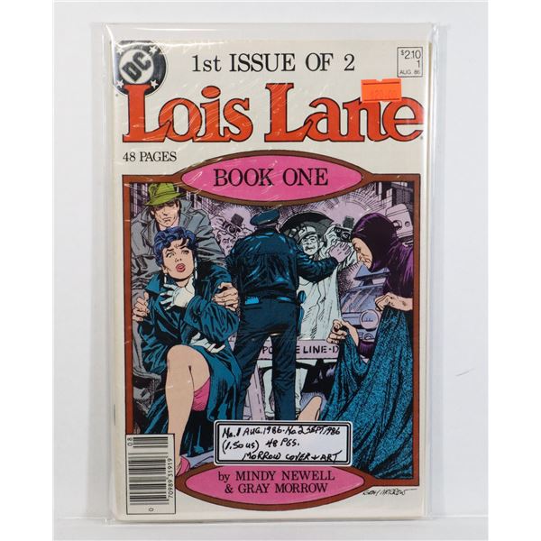 DC NUMBER 1 AUGUST 1986 TO NUMBER 2 SEPTEMBER 1986