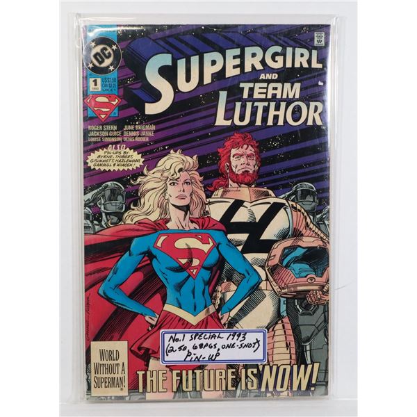 DC SUPERGIRL AND TEAM LUTHOR NUMBER 1 SPECIAL 1993