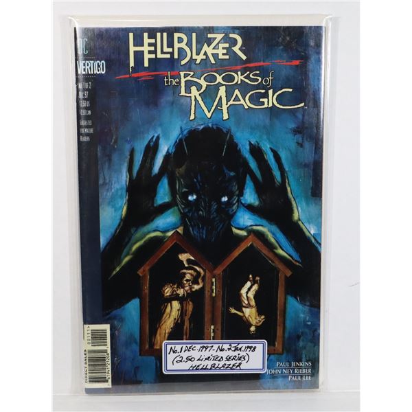 DC VERTIGO HELLBLAZER THE BOOK OF MAGIC NUMBER 1