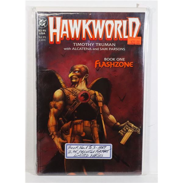 DC HAWKWORLD BOOK NUMBER 1 TO 3 1983 (3.95