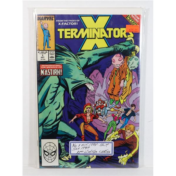 MARVEL XTERMINATOR NUMBER 1 OCTOBER 1988 TO NUMBER