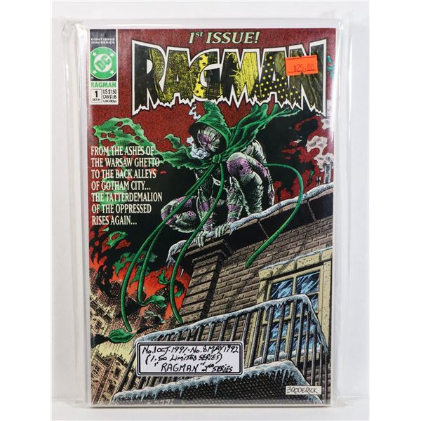 DC RAGMAN NUMBER 1 OCTOBER 1991 TO NUMBER 8 MAY
