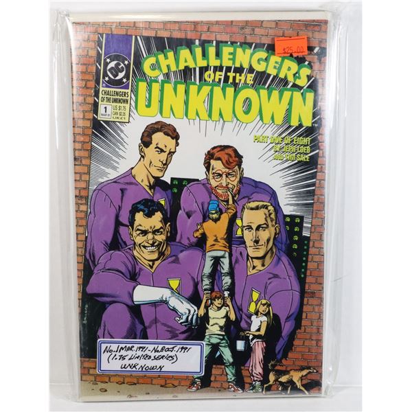 DC CHALLENGERS OF THE UNKNOWN NUMBER 1 MARCH 1991