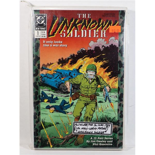 DC THE UNKNOWN SOLDIER NUMBER 1 WINTER 1988 TO