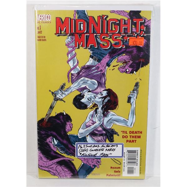 DC VERTIGO MIDNIGHT MASS NUMBER 1 JUNE 2002 TO