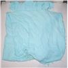 Image 1 : QUEEN AQUA BLUE - FULL/DOUBLE -WORN