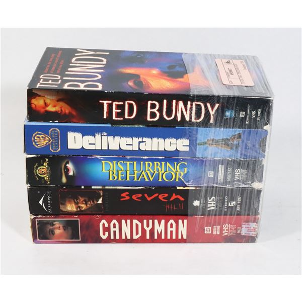 5 PACK VHS - "DELIVERANCE"