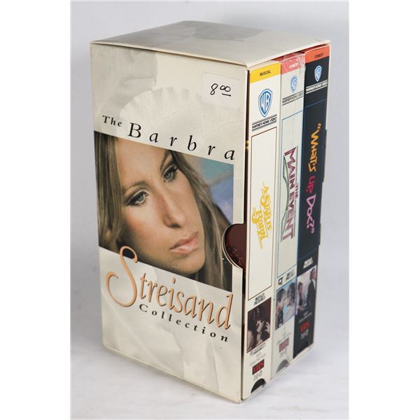 THE BARBRA STEISAND COLLECTION ON VHS