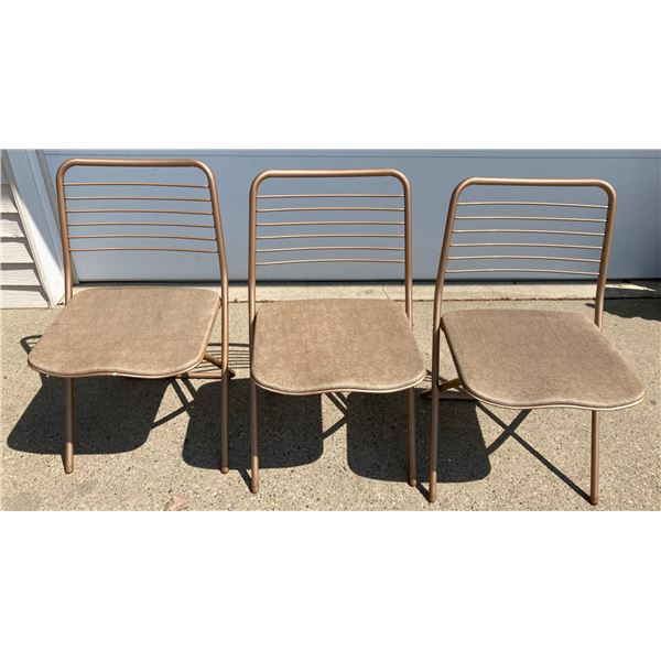 FOLDING CHAIRS, LOT