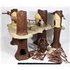 Image 1 : #2 STAR WARS ROTJ EWOK VILLAGE PLAYSET 1983 WITH
