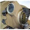 Image 2 : #12 WW2 CANADIAN GAS MASK W/ KHAKI BAG 1943 W/