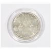 Image 1 : #38 1954  CANADIAN $1 DOLLAR SILVER VOYAGEUR COIN