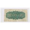 Image 2 : #71 1900 DOMINION OF CANADA 25 CENT NOTE SHIN