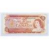 Image 1 : #77 1974 CANADA $2 TWO DOLLAR BILL BANK NOTE