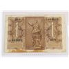 Image 2 : #91 WW2 FASCIST ITALY 1 LIRE BANKNOTE 1939