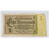 Image 1 : #94 1937 GERMAN ONE MARK BANKNOTE PAPER MONEY