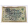 Image 1 : #97 1908 GERMAN 100 REICHS MARKS BANKNOTE LARGE