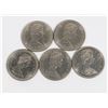Image 2 : #104 LOT OF 4 CANADA $1 ONE DOLLAR COINS 1968-1973