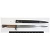 Image 1 : #121 GERMAN MILITARY BAYONET W/ SCABBARD FOR