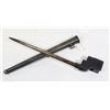 Image 2 : #123 WW2 CANADA UK ENFIELD RIFLE BAYONET SPIKE