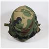 Image 2 : #127 1970'S 1980'S UNITED STATES M1 HELMET + COVER