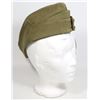 Image 1 : #131 WW2 CANADIAN MILITARY WEDGE CAP 1945 DATED