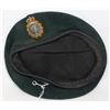 Image 4 : #149 CANADIAN MILITARY BERET GREEN W/  BADGE RCCS