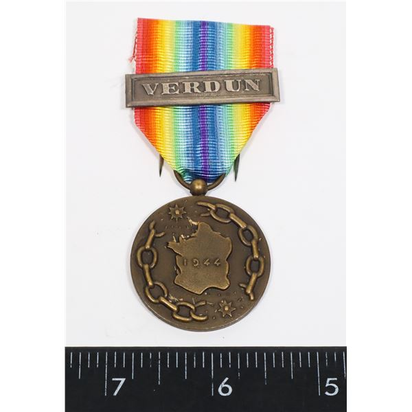 #192 WW2 1947 MEDAL OF A LIBERATED FRANCE