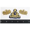 Image 1 : #295 ROYAL CANADIAN CORPS OF SIGNALS CAP BADGE SET