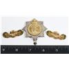 Image 1 : #298 ROYAL CANADIAN REGIMENT CAP BADGE COLLAR SET