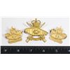 Image 1 : #300 WINDSOR REGIMENT RCAC TANK CAP BADGE COLLARS