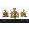 Image 1 : #301 1970S CANADIAN ARMY CAP BADGE COLLAR SET