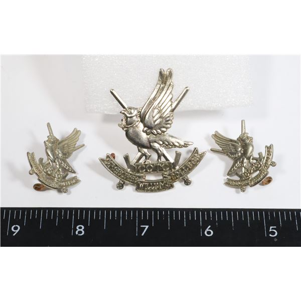 #303 CANADIAN OFFICERS TRAINING CORPS CAP BADGE +