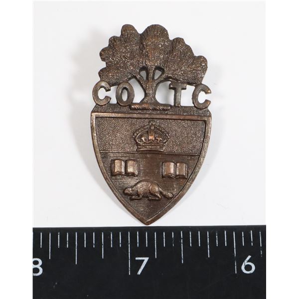 #311 WW2 CANADIAN OFFICERS TRAINING CORPS BADGE