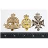 Image 1 : #321 LOT CANADIAN CAP BADGES ROYAL MONTREAL REG
