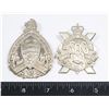 Image 1 : #322 LOT CANADIAN SCOTTISH REGIMENTS CAP BADGES