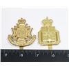Image 1 : #323 LOT OF 2 CANADIAN CAP BADGES VOLTIGEURS DE