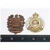 Image 1 : #328 LOT UNIVERSITY OF MONTREAL COTC CAP BADGE +