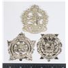 Image 1 : #333 LOT CANADIAN SCOTTISH HIGHLANDER CAP BADGES