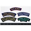 Image 1 : #365 LOT 5 CANADIAN BATTLE DRESS SHOULDER TITLES