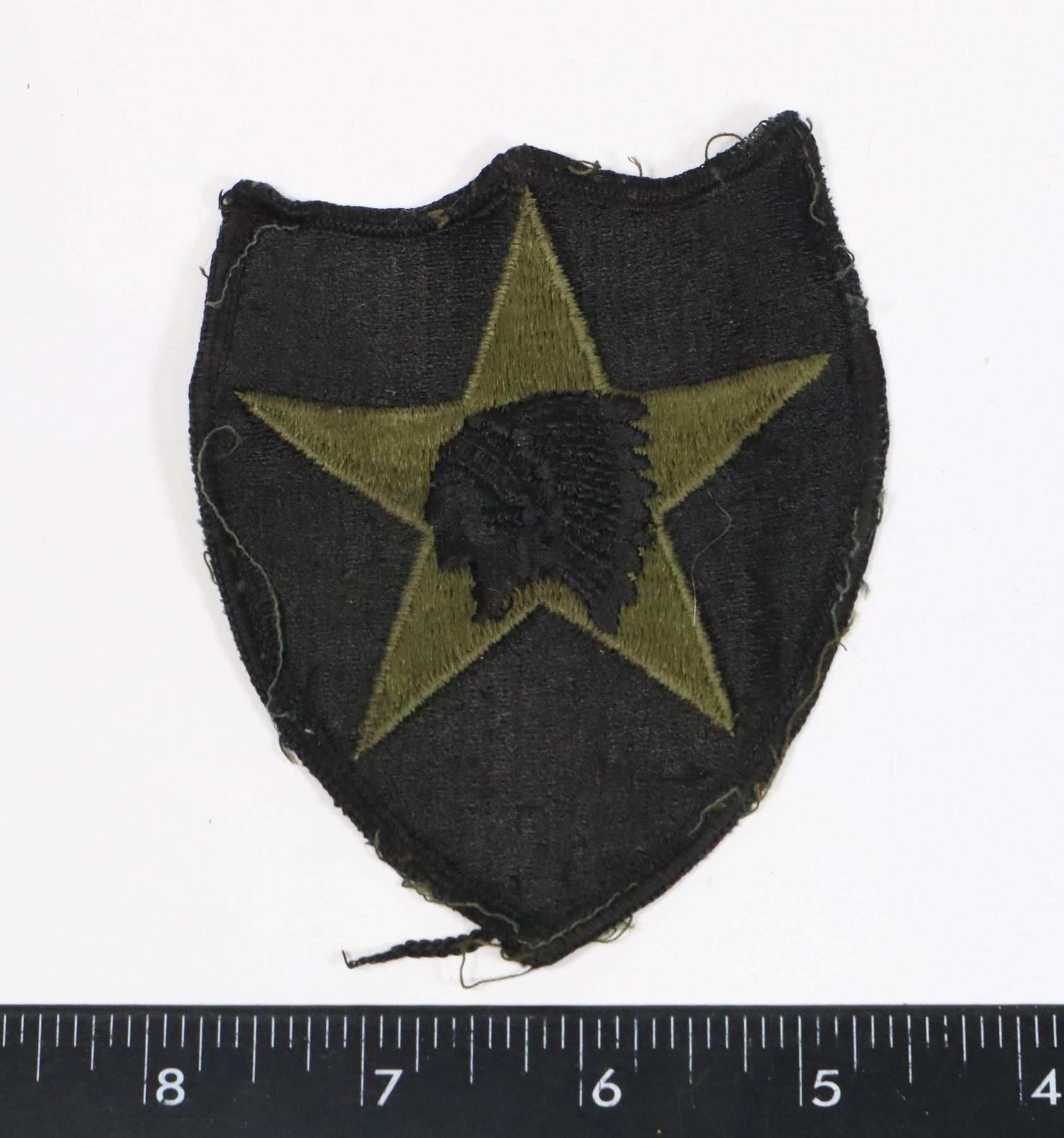 thumbnail image 2 of EC United States Army 2nd Infantry Division OD Green Baseball Cap - Adjustable 5595 2 of 2