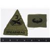 Image 1 : #411 3RD ARMORED DIVISION UNITED STATES PATCH +