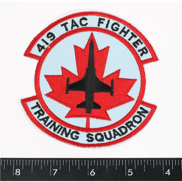 #412 CANADIAN 419 TACTICAL FIGHTER TRAINING SQUAD