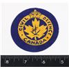 Image 1 : #423 CIVIL DEFENCE CANADA HOMEFRONT PATCH CLOTH
