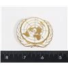 Image 1 : #427 UNITED NATIONS BERET BADGE  LATE 20TH CENTURY
