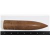 Image 1 : #536 MILITARY WOODEN TRAINING ROUND SHELL TOPPIECE