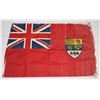 Image 1 : #545 WW2 CANADIAN RED ENSIGN FLAG 34X 12 INCHES