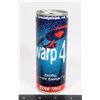 Image 1 : #740  STAR TREK WARP 4 GERMAN CAN DRINK 1995