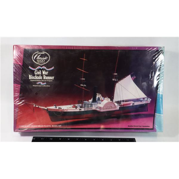 #921 LINDBERG CIVIL WAR BLOCKADE RUNNER SHIP 1:124