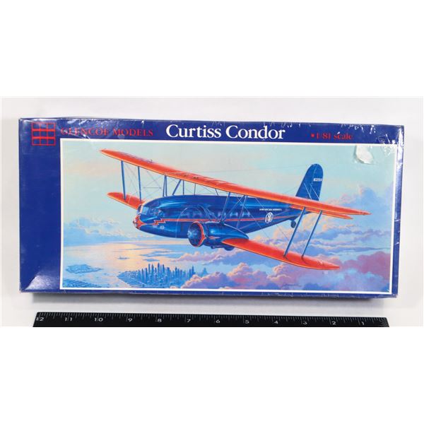 #940 GLENCOE CURTIS CONDOR PLANE 1:81 SCALE SEALED